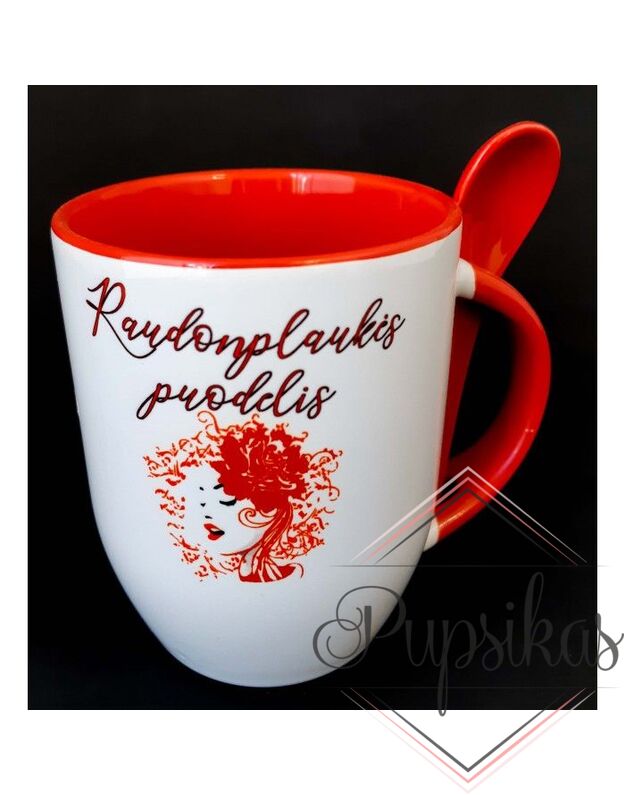Puodelis „Raudonplaukės puodelis“ P71