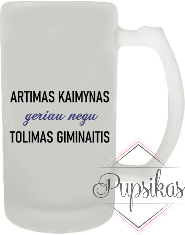 BOKALAS „ARTIMAS KAIMYNAS“