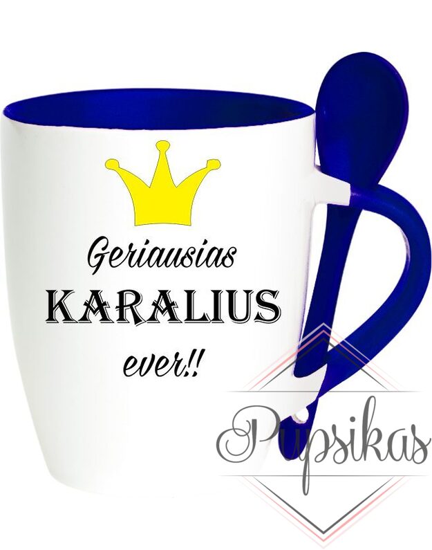 PUODELIS SU ŠAUKŠTELIU „GERIAUSIAS KARALIUS EVER!“