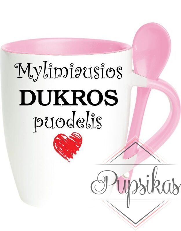 PUODELIS SU ŠAUKŠTELIU „MYLIMIAUSIOS DUKROS PUODELIS“