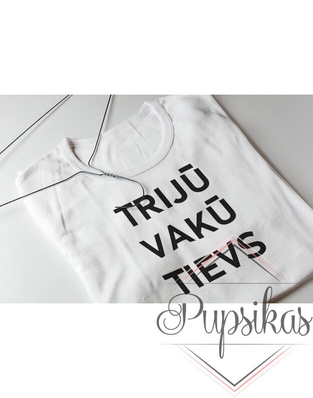 Vyriški marškinėliai „TRIJU VAKU TIEVS“