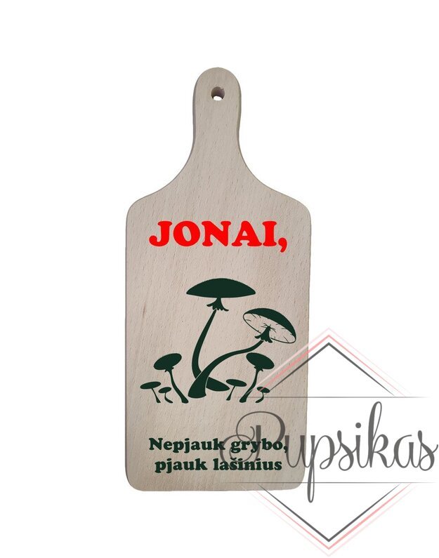Pjaustymo lentelė „Jonai, nepjauk grybo, pjauk lašinius“