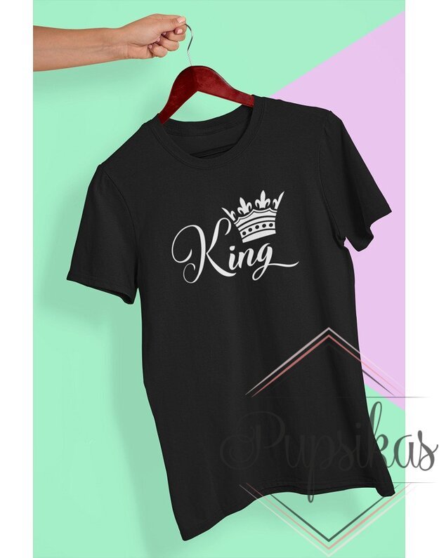 Vyriški marškinėliai „King“