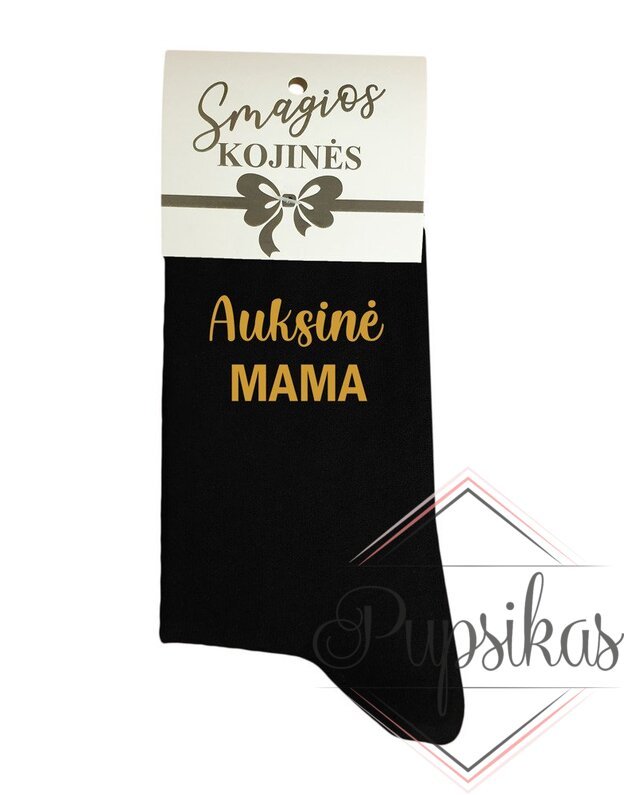Moteriškos kojinės „Auksinė mama“