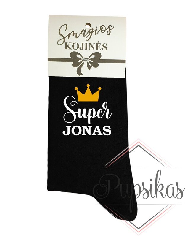 Vyriškos kojinės „Super Jonas“