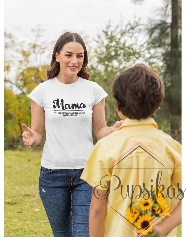 Moteriški marškinėliai „Mama“